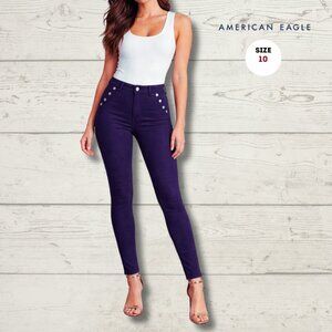 American Eagle Black Jeans – Size 10 (Next Level Stretch)